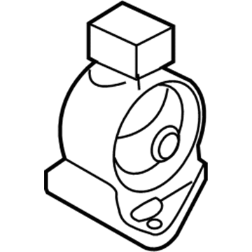 Kia 219102B100 Front Roll Stopper Bracket Assembly