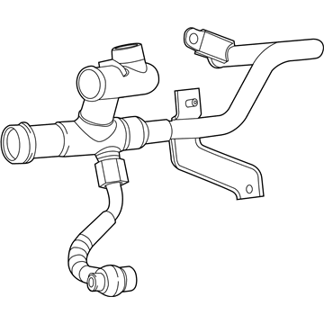 Mopar 4892989AD Tube-Water Pump