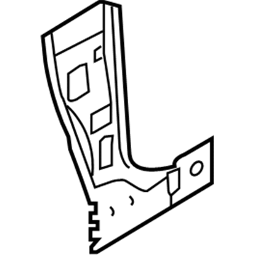 Nissan 76240-ZM730 Pillar-Front, Inner Lower RH