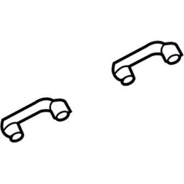 Hyundai 85350-4D100-QW Handle Assembly-Roof Assist Front