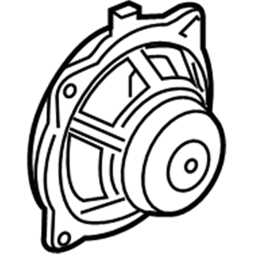 Hyundai 96330-C1000 Door Speaker And Protector Assembly