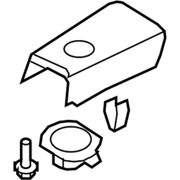 Nissan 96950-JF00A Console Assy-Rear