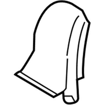 Lexus 71826-78010-C0 MOULDING, Rear Seat Cushion