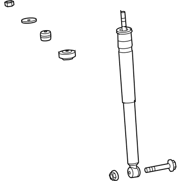 Mopar 5127493AA ABSBR Pkg-Shock ABSORBER