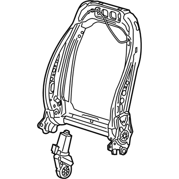 GM 84737481 FRAME ASM-F/SEAT BK