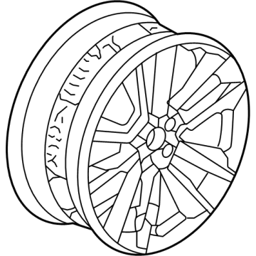 Acura 42800-TYB-A20 WHEEL (21X9 1/2J)