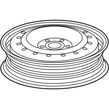 Acura 42700-TYA-A51 WHEEL, DISK (18X4T)