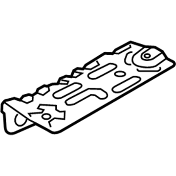 Kia 287953R100 Protector-Heat Rear, LH