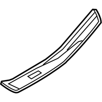 BMW 51-47-7-034-305 Rear Left Entrance Cover