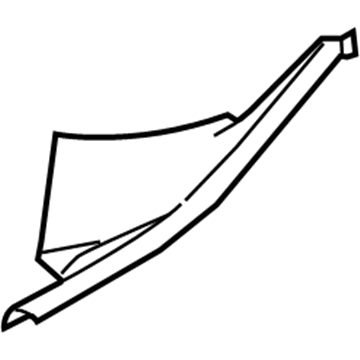 BMW 51-47-7-066-629 Cover Strip, Entrance, Inner Rear Left
