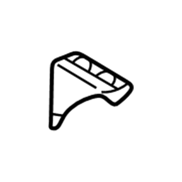 Lexus 87834-50030-A1 Cover, Inner Rear View Mirror Stay Holder