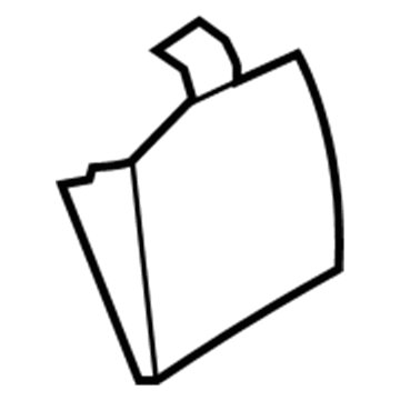 BMW 51-16-9-110-484 Cover, Centre Armrest, Rear