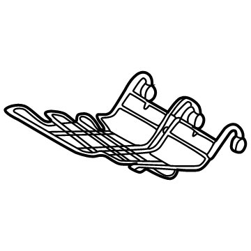Toyota 71051-06030 Support Spring