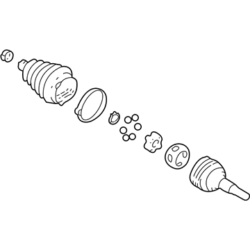 GM 26059845 Joint Kit, Front Wheel Drive Shaft C/V