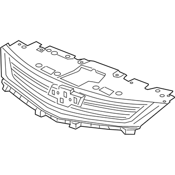 GM 94538130 Upper Grille