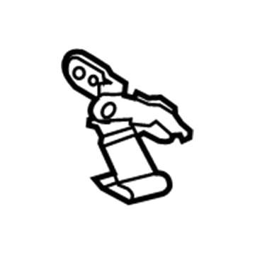 Toyota 71305-06060 Cushion Frame Hinge
