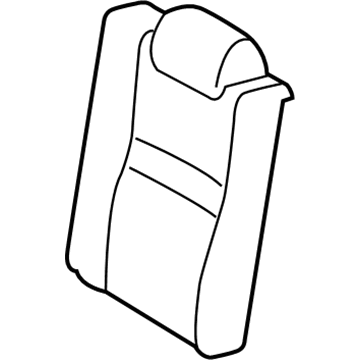 Toyota 71078-06600-A6 Seat Back Cover