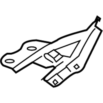 Infiniti 65400-EJ70A Hinge Assembly-Hood, RH