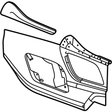 GM 84903427 Side Panel