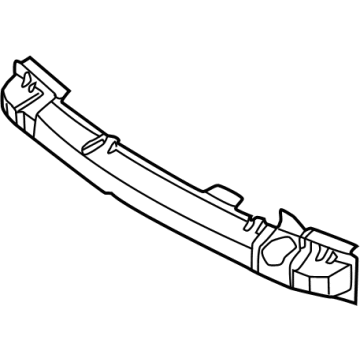 Nissan 62090-6LB1A ABSORBER-ENERGY, FRONT BUMPER