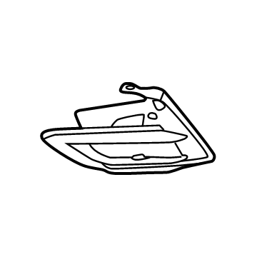 Nissan 62256-6LB0A Finisher-Front Bumper