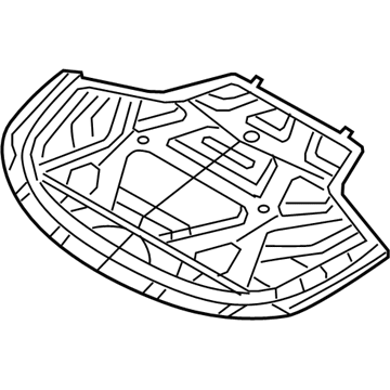 Infiniti 65840-1MA0A INSULATOR Hood