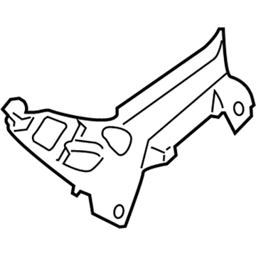 BMW 41-34-7-347-107 Closing Panel, Side Panel, Rear Left