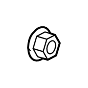 Mopar 6509598AA Nut-HEXAGON FLANGE Lock