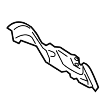 Lexus 61715-0E090 Extension, Roof Side