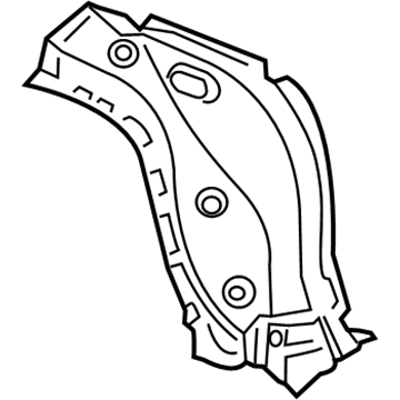 Lexus 61735-0E070 Panel, Roof Side, Inner