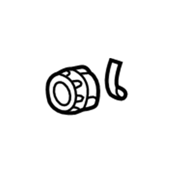 Honda 39813-SDA-A41ZB Knob Assy., Joy *NH1L* (BLACK)