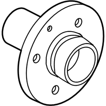 BMW 33-00-6-867-806 Drive Flange Hub