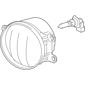 Toyota 81220-12230 Fog Lamp