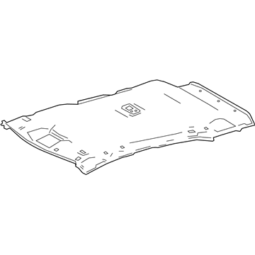 Toyota 63310-12Q00-C1 HEADLINING ASSY, ROO