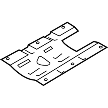 Nissan 11114-EA200 Plate-BAFFLE, Oil Pan