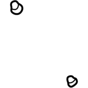 Lexus 90176-10005 Nut, Cap