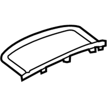 Mopar 1WJ16SZ6AA Trim Ring-Trim