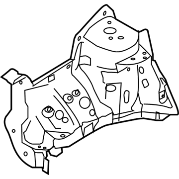 Ford BT4Z-16054-D Strut Support