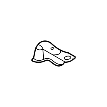 BMW 61-25-8-689-187 BRACKET, SIDE, REAR