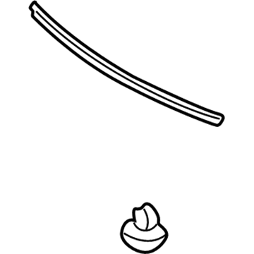 Kia 0K52Y56750 Weatherstrip Assembly-Shroud, A