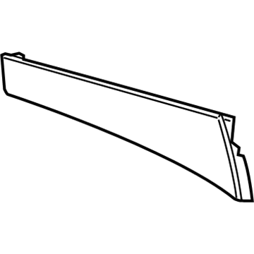 GM 23424812 Side Trim Panel