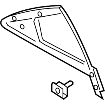 Ford GD9Z-5426870-E Fixed Glass