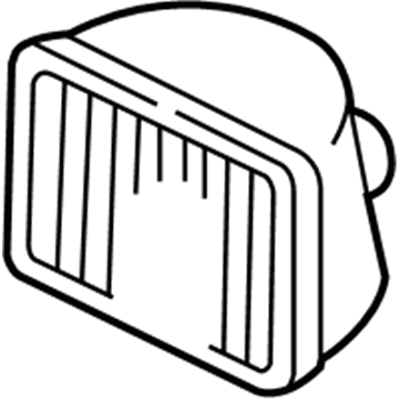 GM 16508609 Lens, Fog Lamp (W/Reflector)