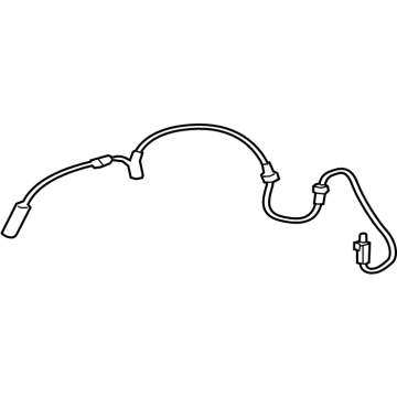 BMW 37-14-6-876-304 CABLE ACCELERATION SENSOR RI