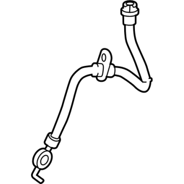 Toyota 90947-02K95 HOSE, FLEXIBLE
