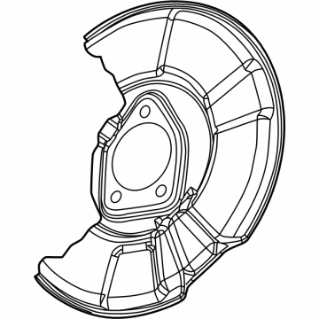 Toyota 47781-52060 COVER, DISC BRAKE DU
