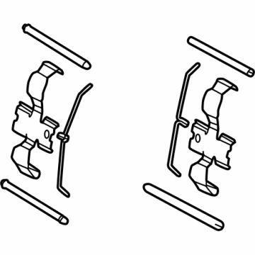 Toyota 04947-52080 FITTING KIT, DISC BR