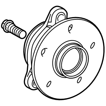 Toyota 43550-52010 HUB & BEARING ASSY