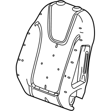 GM 42743430 Seat Back Pad