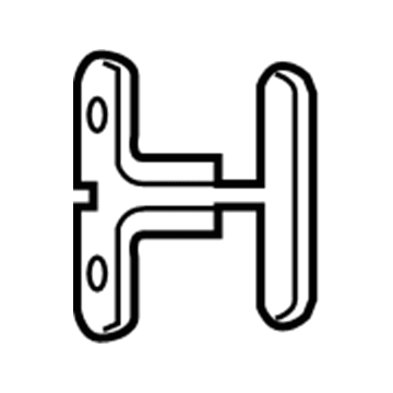 Mopar 55113660AC Upper Door Hinge
